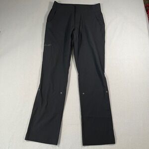 Columbia Women's Size 8 Black on the go Hiking Pants Convertible Roll Up Outdoor
